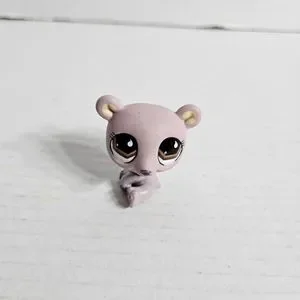 Figurine Littlest Pet Shop LPS Ours Ours 677 Hasbro - #geektradelpsours Occasion